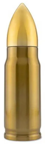 FROSTER Bullet Brass thermos cartridge 350 ml