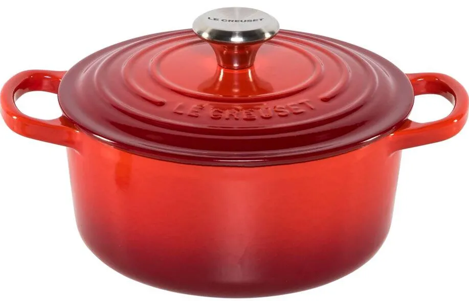 Le Creuset Oala de Fonta Signature 18 cm red