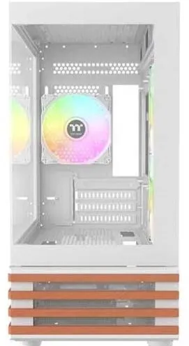 Carcasa PC Thermaltake Carcasa Thermaltake View 170 WS, aRGB, Middle Tower, Fara sursa Alb