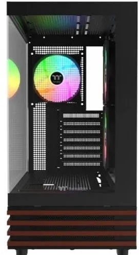 Carcasa PC Thermaltake Carcasa Thermaltake View 270 Plus WS aRGB, Middle Tower, Fara sursa Negru