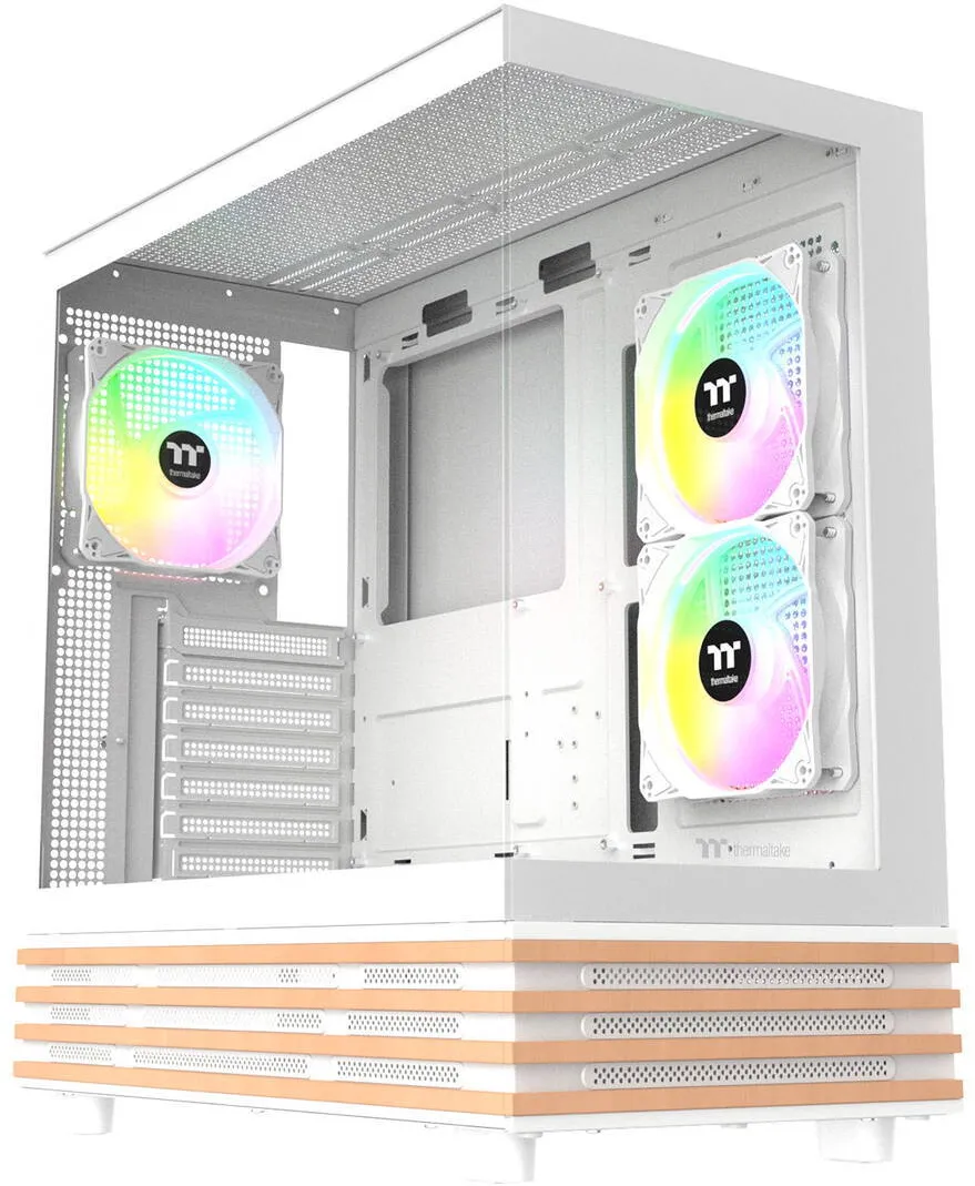 Carcasa PC Thermaltake Carcasa PC Thermaltake View 270 Plus WS ARGB (CA-1Y7-00M6WN-WS) Mid Tower Alb