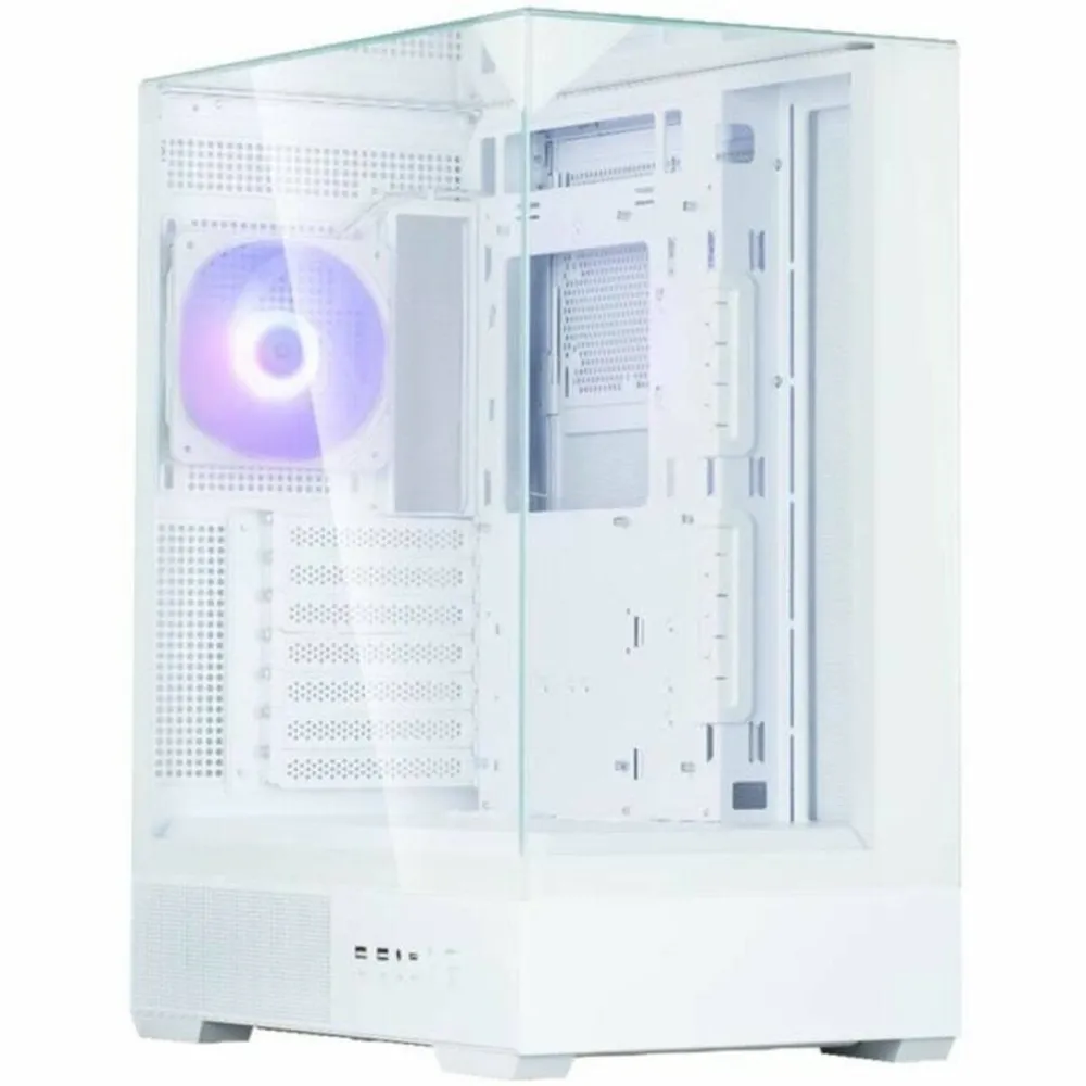 Carcasa PC Zalman Carcasa semi-inalta ATX Zalman P40 Prism Plus Alba