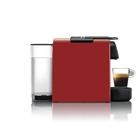 Espressor DeLonghi Nespresso Espressor DeLonghi EN85.R, Cu capsule, 1150W, Rosu-negru