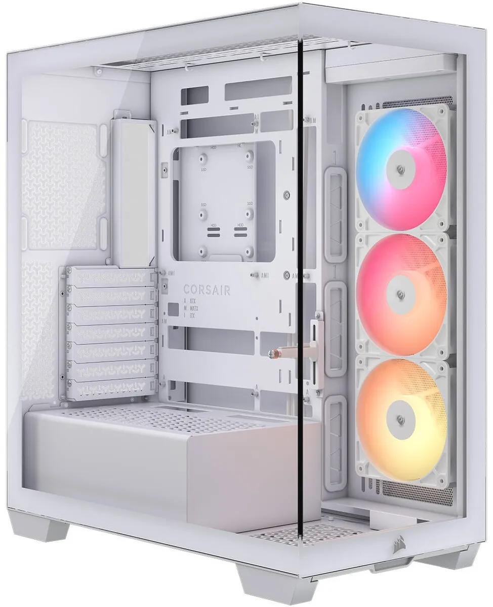 Carcasa PC Corsair Carcasa Corsair 3500X RSR ARGB Tempered Glass Mid-Tower, Alb