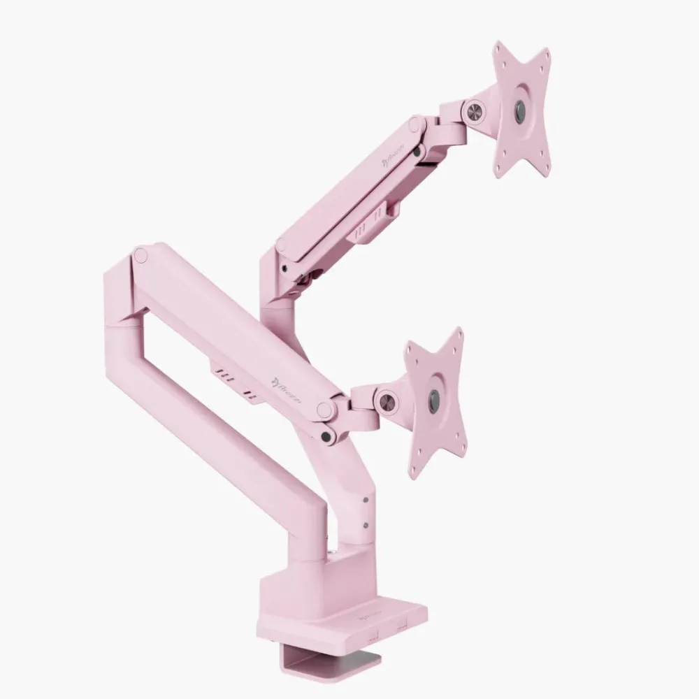 Suport TV / Monitor Arozzi Suport monitor Arozzi Alzare Neo Duo, roz, 17-32 inch
