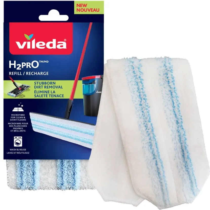 VILEDA Refill for Vileda H2prO flat mop