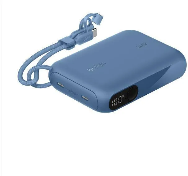 BELKIN Power bank Belkin BoostCharge 10000mAh, albastru, cu display