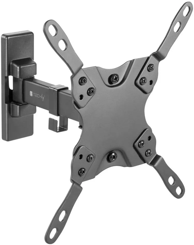 Suport TV / Monitor TECHLY Suport TV de perete, 2 articulatii, reglabil, 13-42 inch(33cm-107cm), capacitate sustinere 20KG, Negru, Techly, ICA-PLB 400STY