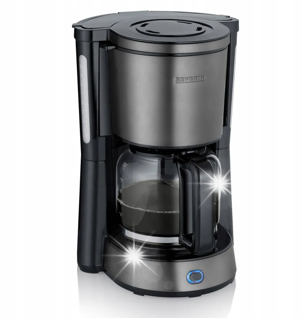 Cafetiera SEVERIN Cafetiere Severin KA 9340, 1000W, inox negru