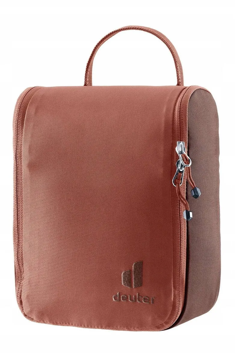 Deuter Wash Center I - geanta cosmetice de voiaj, pliabila, 3L, rosu