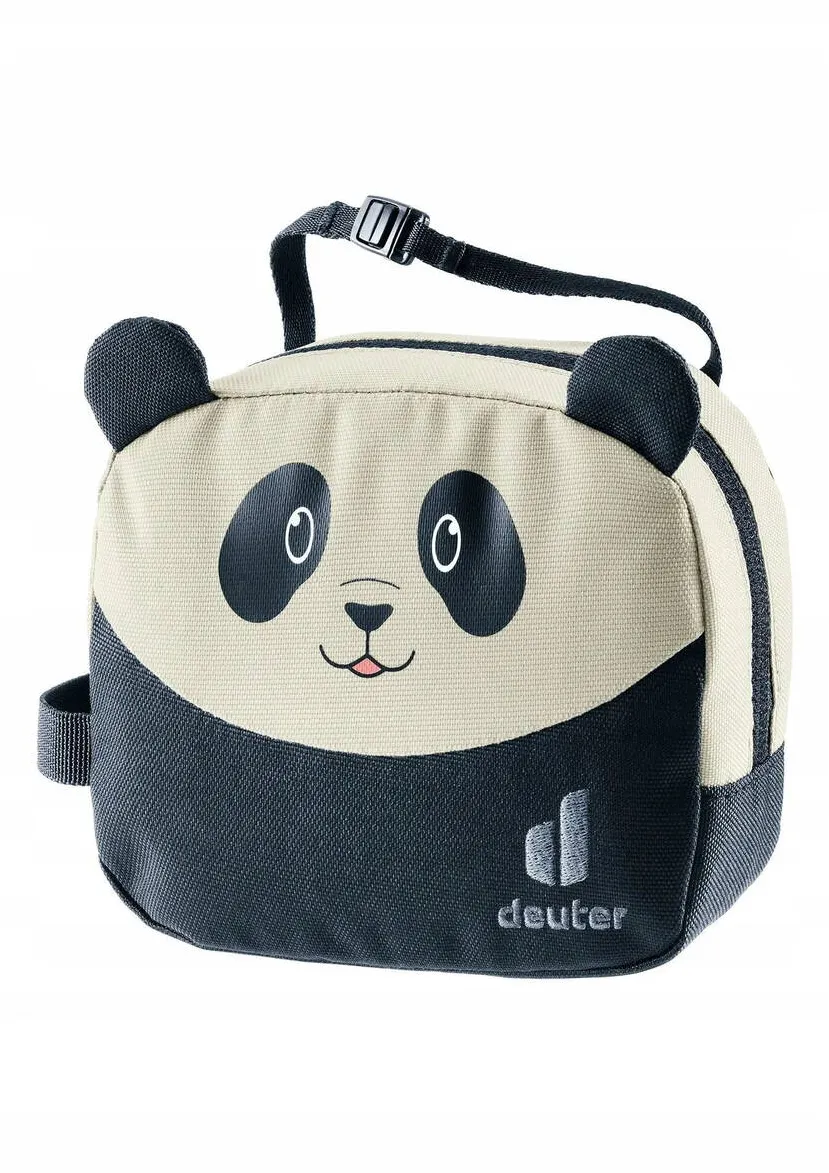 Deuter Portfard Deuter Wash Bag Kids, negru/bej, poliester 600D, compartiment principal spatios