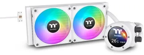 Cooler Thermaltake Thermaltake TH240 V2 Ultra EX ARGB Sync CPU Cooler Liquid, Editie Snow, CL-W425-PL12SW-A