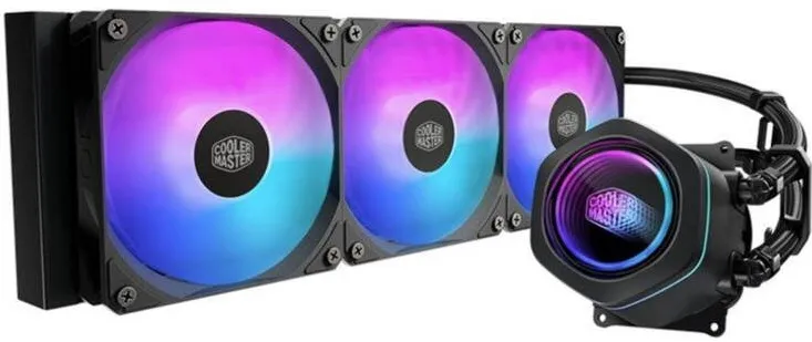 Cooler Cooler Master Cooler CPU CoolerMaster MasterLiquid Core Nex 360, iluminare aRGB, 1750 rpm Negru