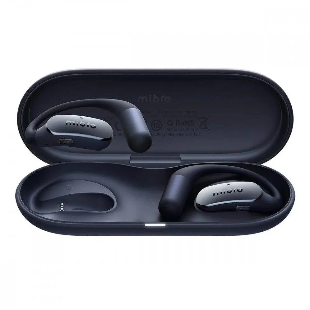 Casti Bluetooth Mibro Mibro, OpenEar Pro, Bluetooth 5.4, rezistente la apa, albastru inchis