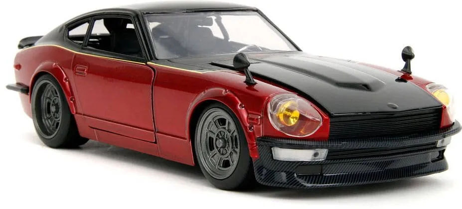 Masina Jada Model masinuta 1:24, Datsun 240Z, Fast & Furious, detalii interioare si exterioare, multicolor