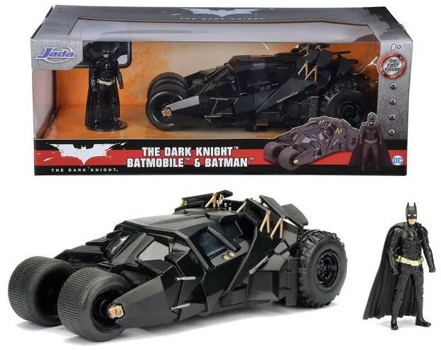 Masina Jada Masinuta, Jada, Batman The Dark Knight Batmobile masina metalica model 1:24