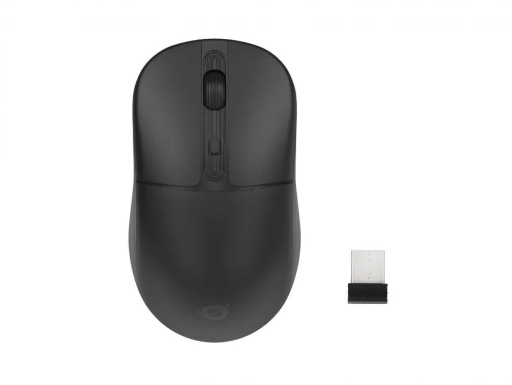 Mouse CONCEPTRONIC wireless Conceptronic LORCAN04B, 4 butoane, 2,4GHz, Bluetooth, negru