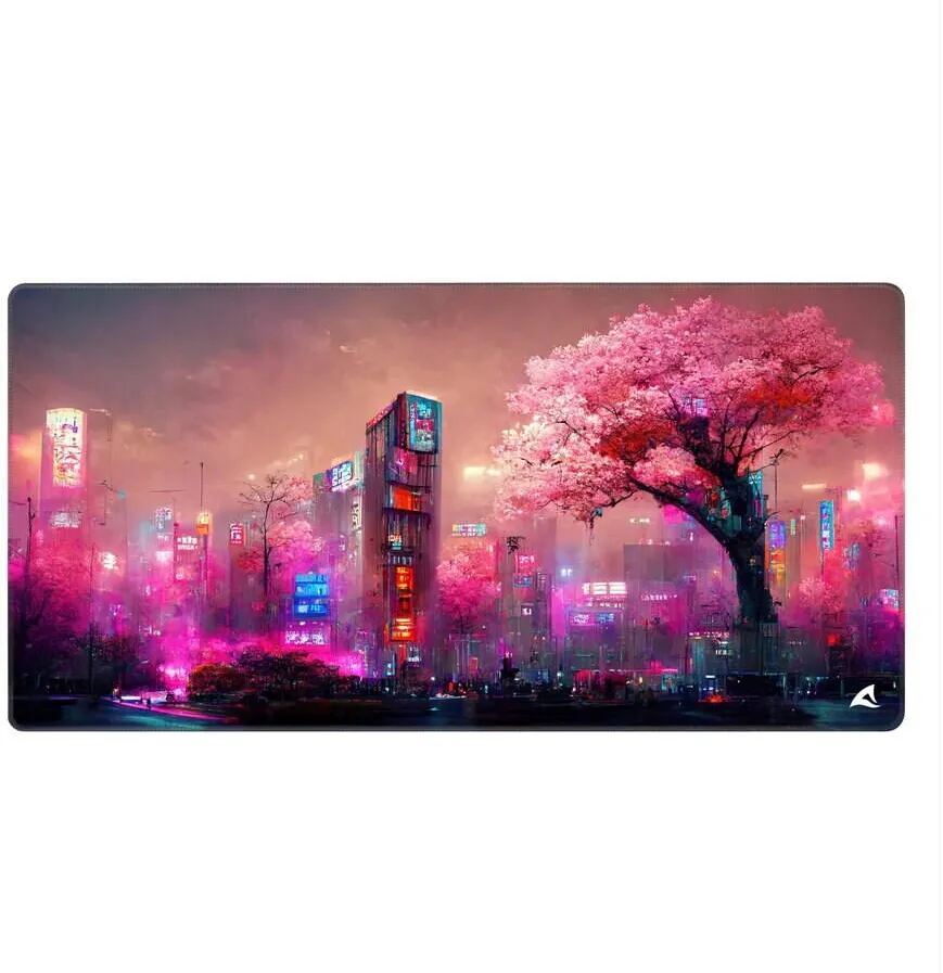 Mouse pad Sharkoon 4044951042517 – Roz/Multicolor – 0×500 mm – Performanta ridicata pentru jucatori profesionisti