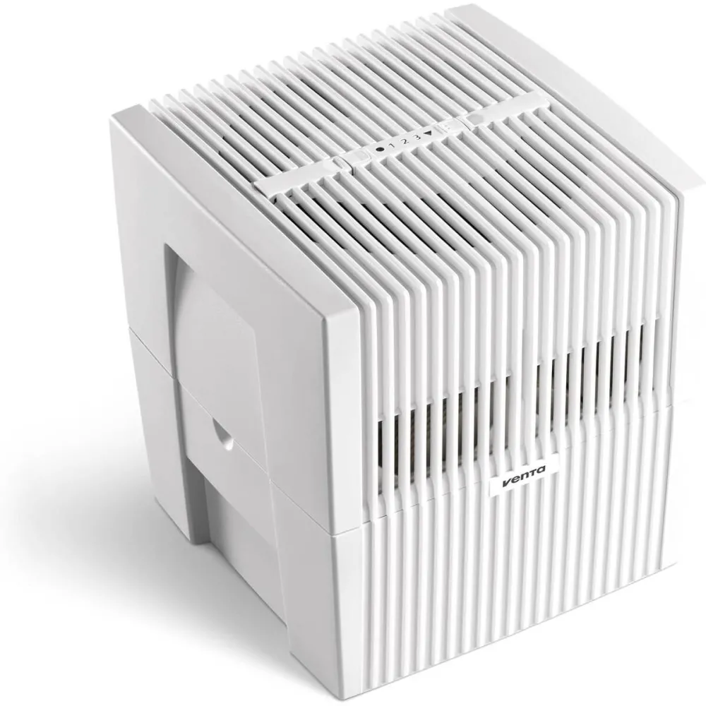 VENTA Umidificator LW25 Classic, Silentios si Efficient, Rezervor 7 L, Evaporare Naturala Fara Filtre, Ideal pentru Camere pana la 49 m², Alb