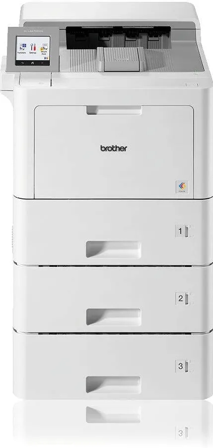 Imprimanta multifunctionala Brother Imprimanta laser color Brother HL-L9470CDNTT, A4, duplex, ADF, USB 2.0, Wi-Fi, NFC, 40 ppm negru, 40 ppm color