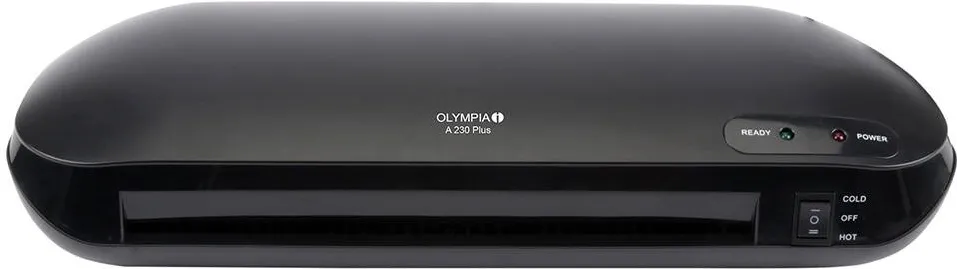 OLYMPIA Laminator A4, A230 Plus, 80-125 microni, negru