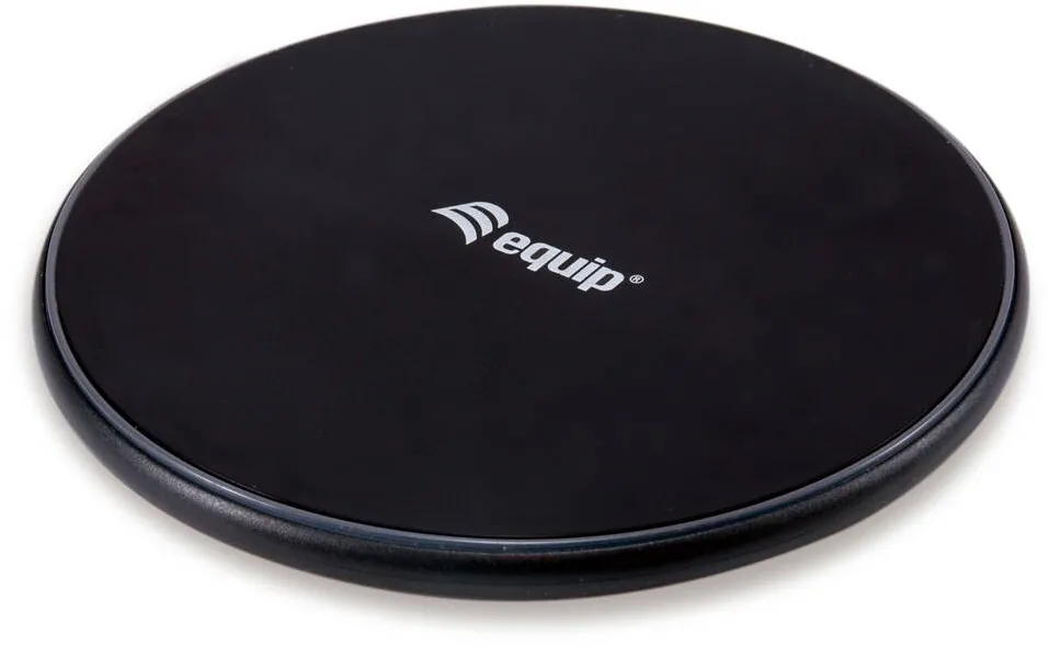 EQUIP Incarcator wireless Equip, 9V, USB, Negru