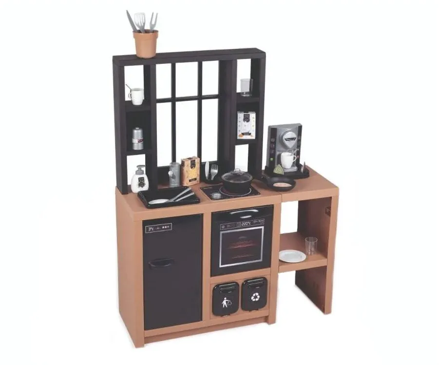 Jucarie creativa Smoby Bucatarie de Jucarie Smoby Loft 32 Piese 96 x 74 x 29 cm