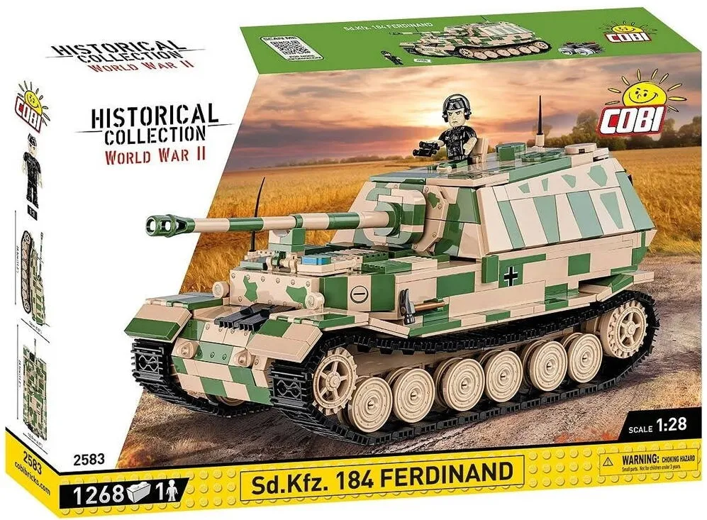 Jucarie constructie Cobi Sd.Kfz. 184 Ferdinand 1:28