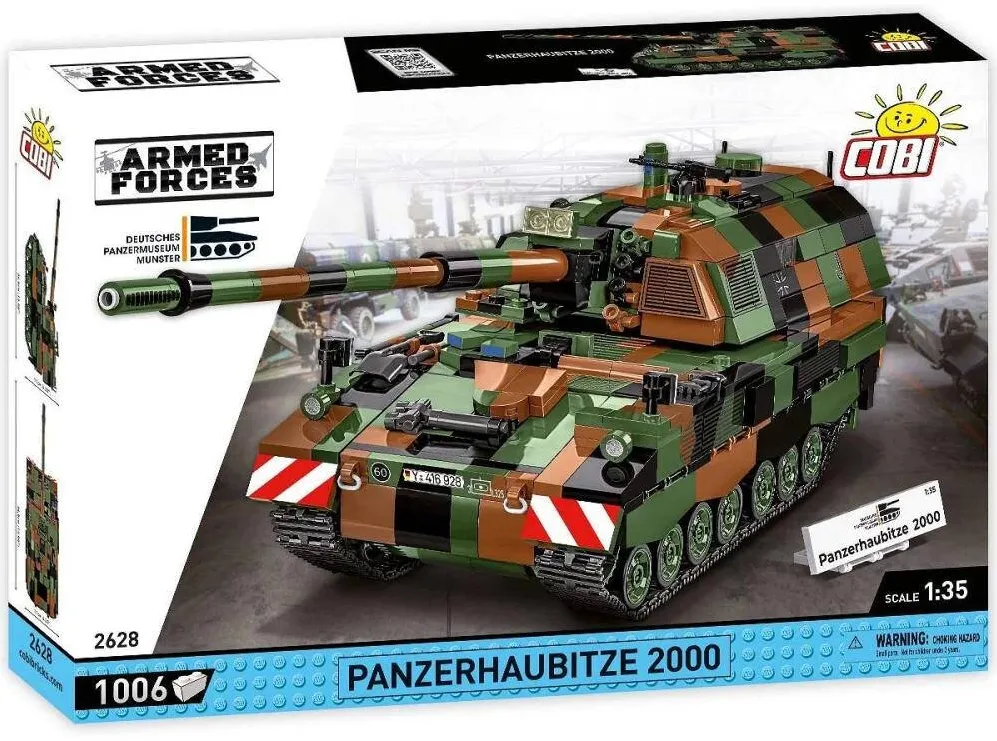 Cobi Panzerhaubitze 2000, construction toy scale 1:35
