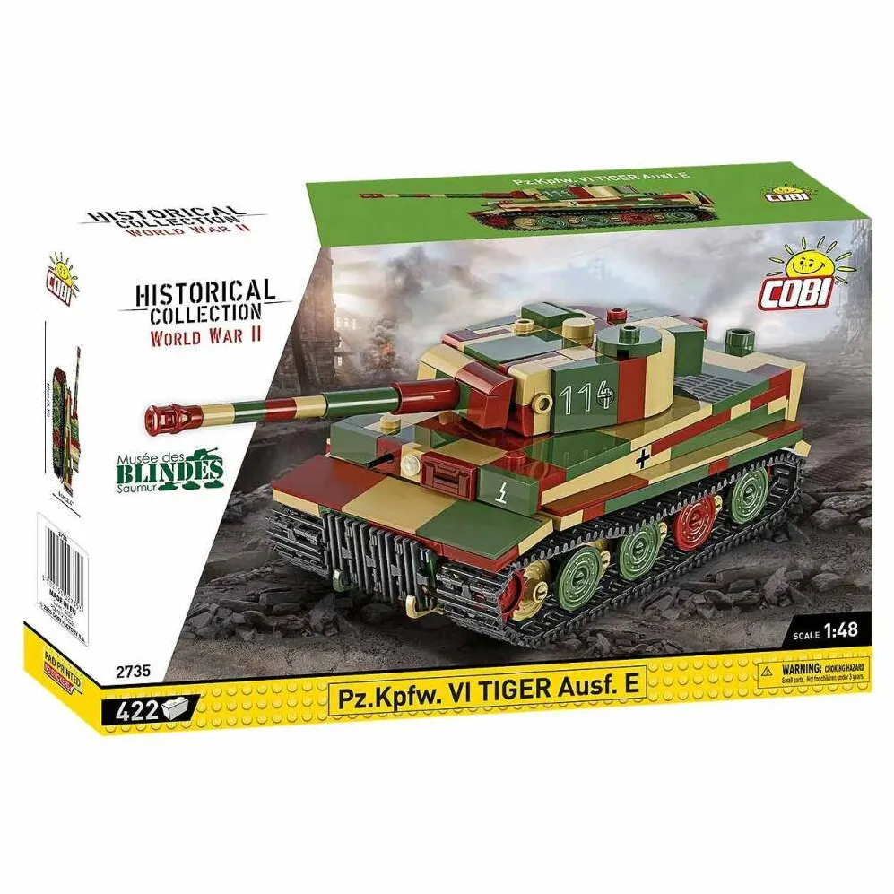 Cobi Pz.Kpfw. VI Tiger Ausf. E, construction toy, scale 1:48
