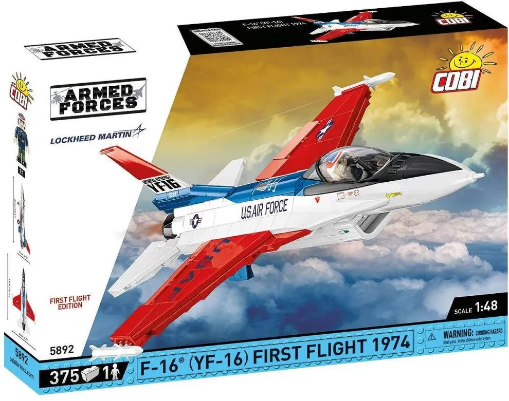 Jucarie creativa Cobi F-16 (YF-16) First Flight 1974, construction toy