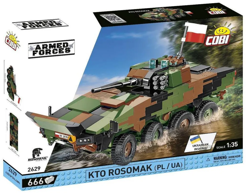 Puzzle Cobi Klocki Set de Construit KTO Rosomak, 666 piese