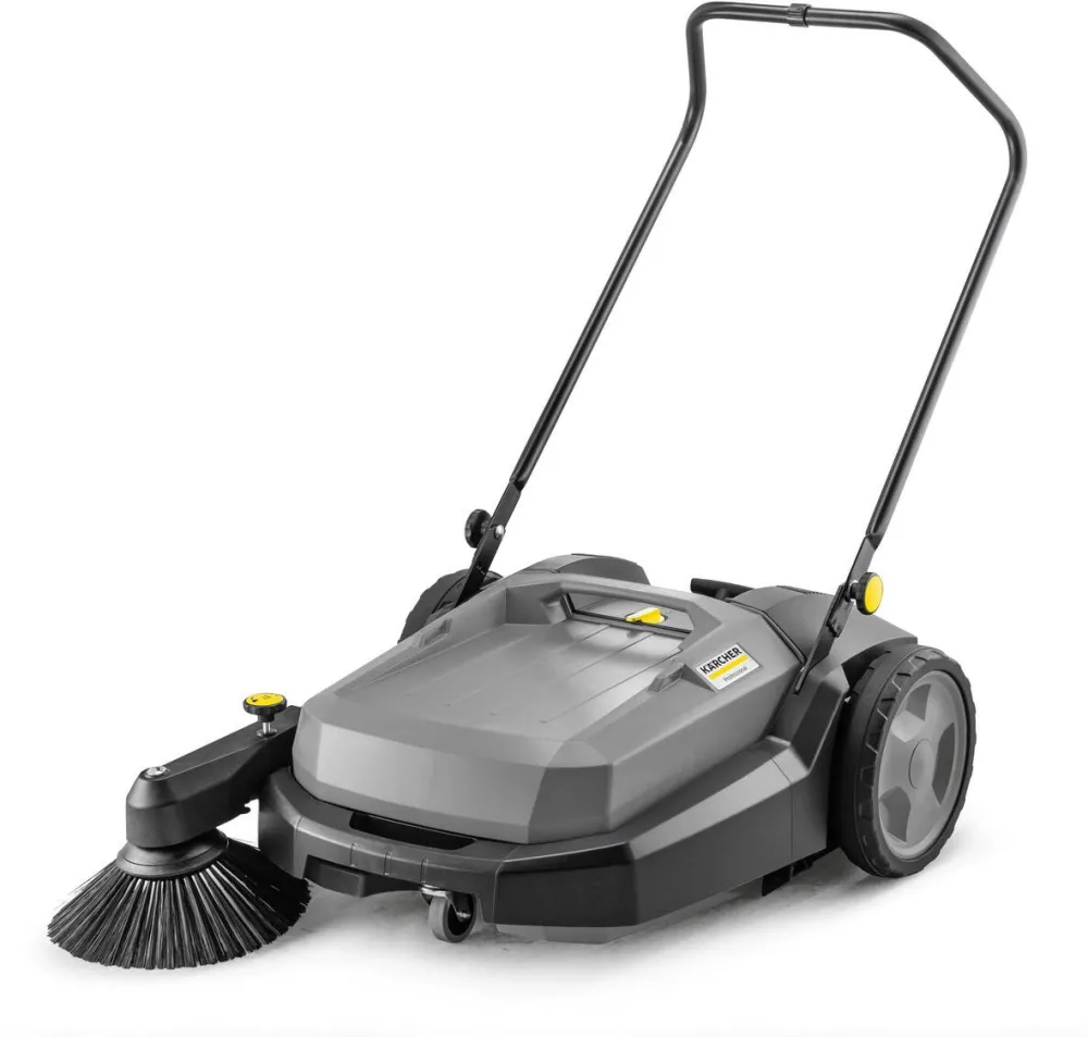 Karcher Masina de maturat Karcher KM 70/20 C, Capacitate maxima de suprafata 2800 m²/h, Latime de lucru 480 mm, Latime de lucru cu 1 perie laterala 700 mm, Volum rezervor net 20 l