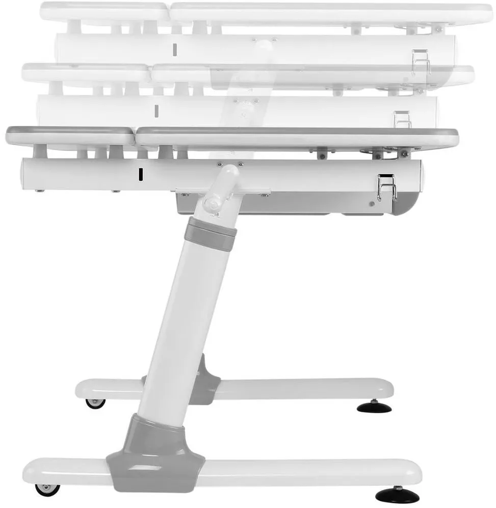 MACLEAN Birou ergonomic pentru copii cu inaltime reglabila, Maclean ER-417, max 100 kg, alb