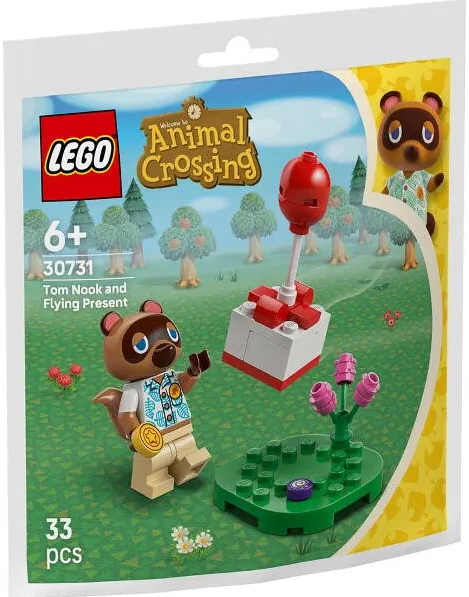 LEGO 30731 Tom Nook si un cadou zburator