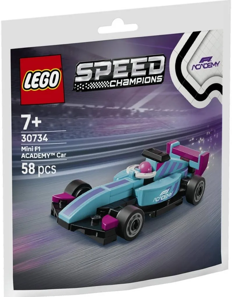 LEGO, LEGO Speed Champions - Minimasina F1 ACADEMY - 30734