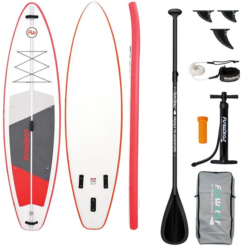 FunWater Placa de paddleboard FunWater SUP SUPFW69C (rosu-alba)