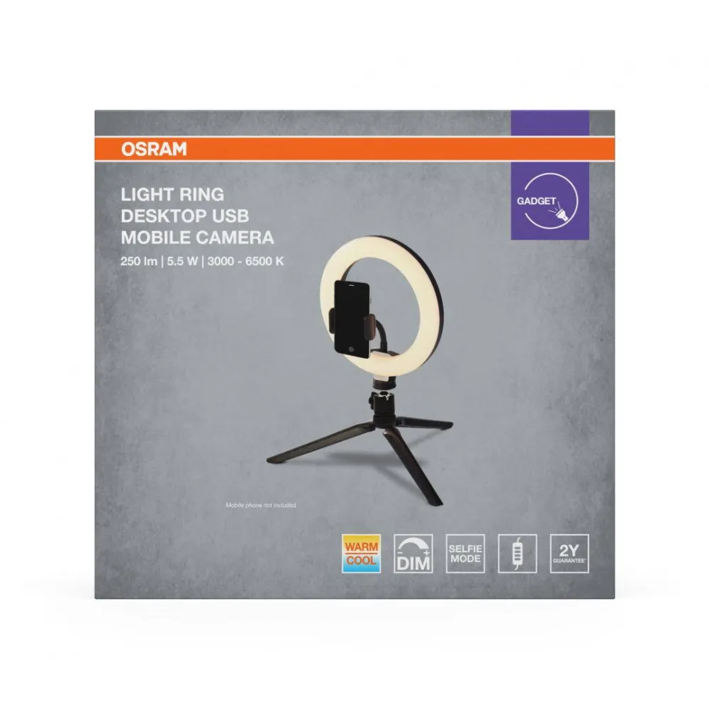 Osram MOBILE CAMERA LIGHT RINGDESKTOPUSB OSRAM