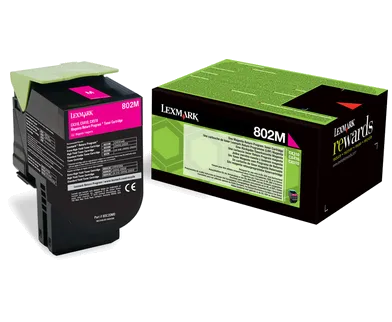 Toner imprimanta Lexmark 80C20M0 Magenta