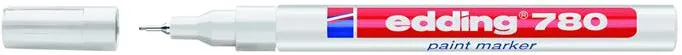 Edding Paint marker Edding 780, 0.8 mm, alb - Pret/buc