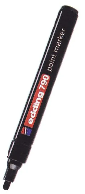 Edding Paint marker Edding 790, varf rotund, 2 - 3 mm, auriu - Pret/buc