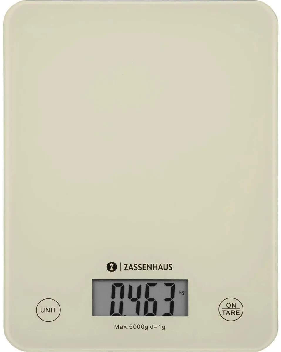 Zassenhaus Cantar de Bucatarie Balance Cool Cream 73256