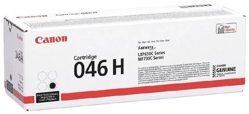 Toner imprimanta Canon CRG046HBK Black
