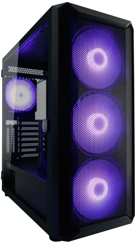Carcasa PC LC-Power Midi Gaming 804B Obsession_X (Black)
