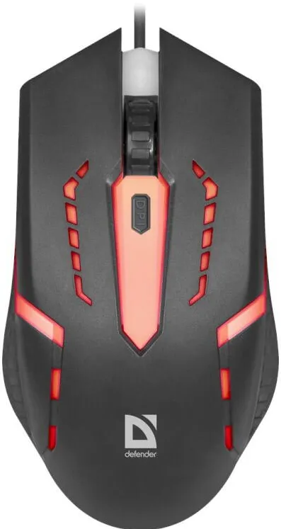 Mouse Defender FLASH MB-600L OPTIC LED 1200dpi 4P