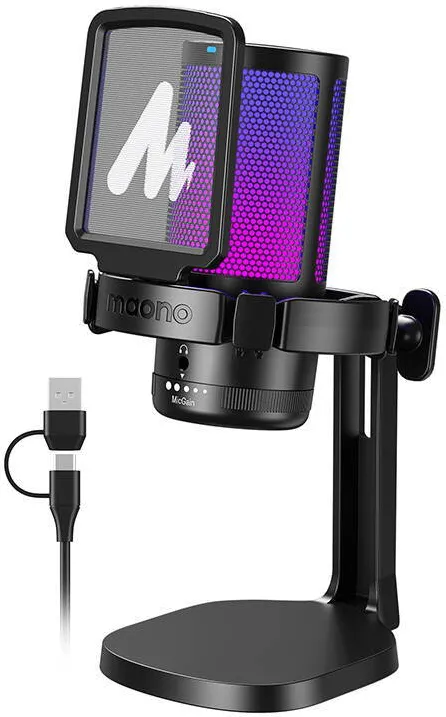 Microfon Maono Mikrofon Gamingowy Maono DGM20 (czarny)