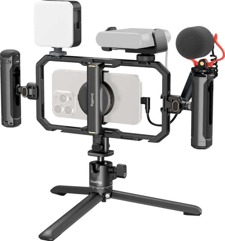 SmallRig SmallRig 4704 All-in-One Video Kit for Smartphone Creators Qucik Pro Edition