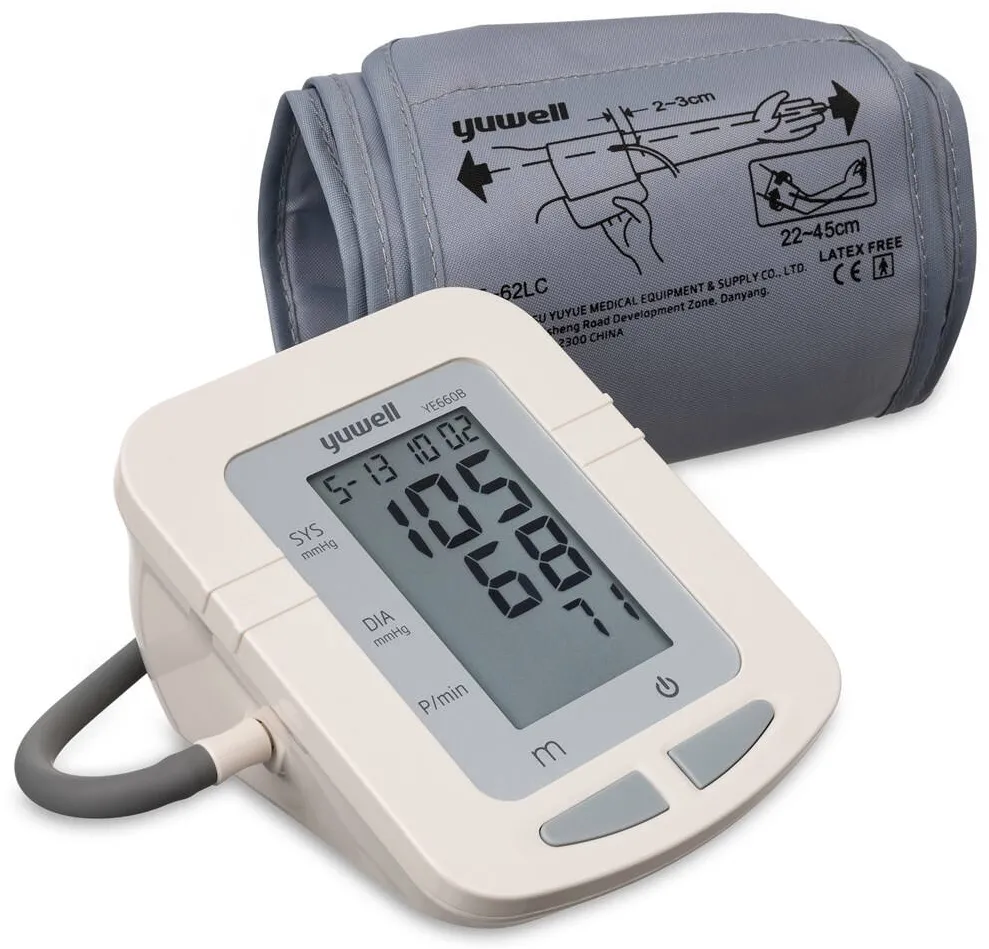 Timago Upper arm blood pressure monitor Yuwell YE-660B