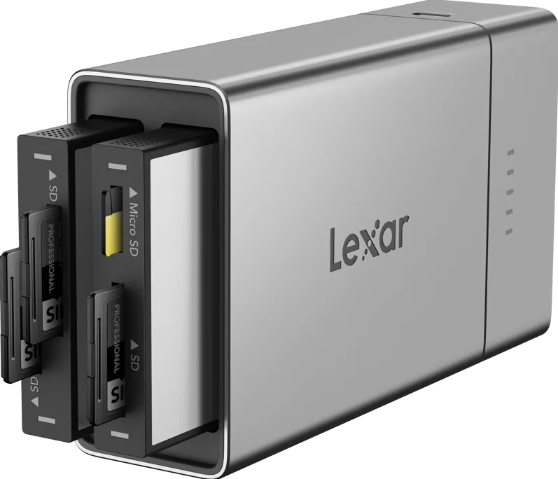 Card Reader Lexar Professional Workflow Go with 2 Module bay
