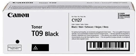 Toner imprimanta Canon Toner Canon CRG-T09 black, 7.6k pagini, pentru I-sensys, C1127I/IF/P